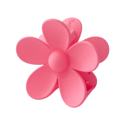 Flower Clip in Hot Pink