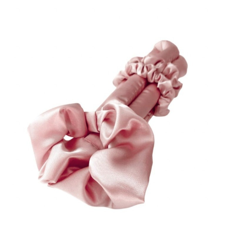 The Curling Scrunchie™ in Powdered Pink