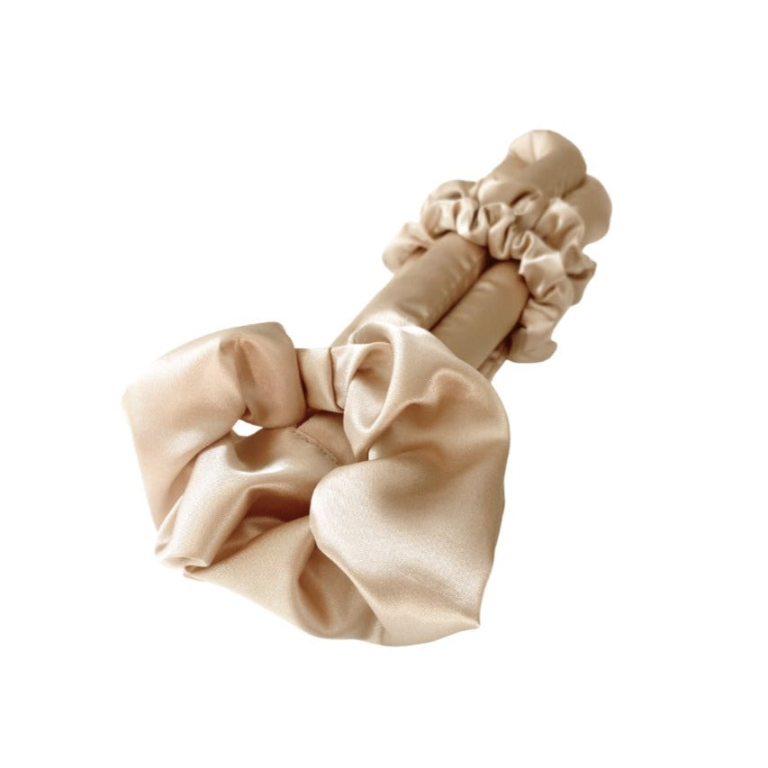 The Curling Scrunchie™ in Champagne