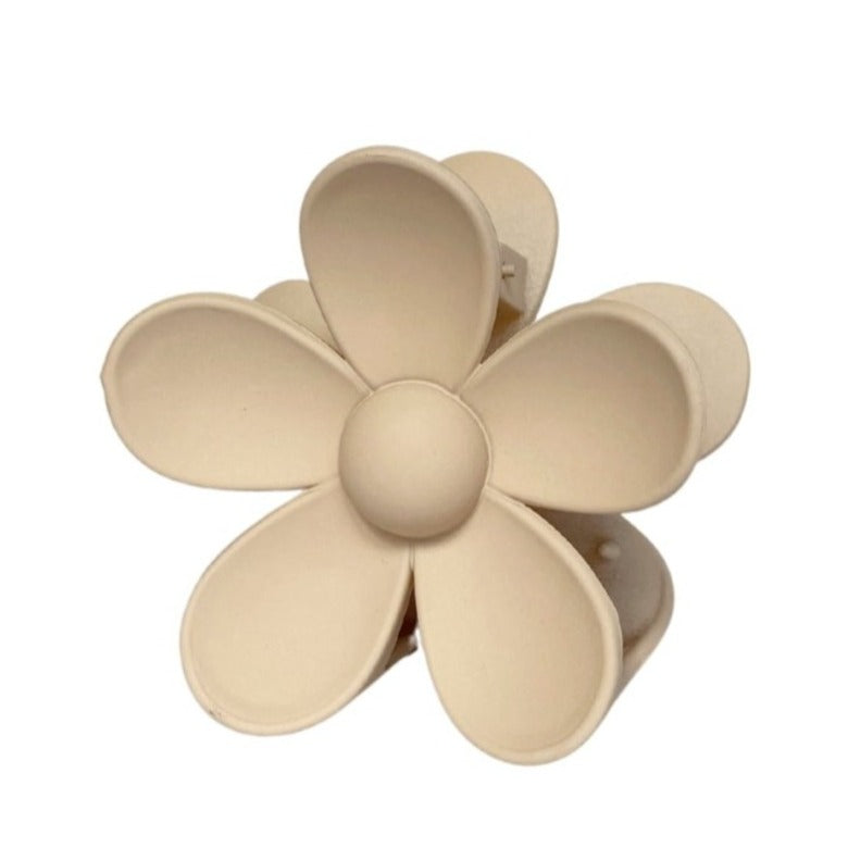 Flower Clip in Nude